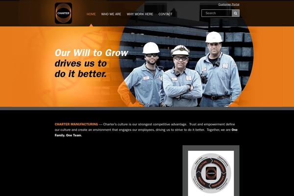 charter theme websites examples