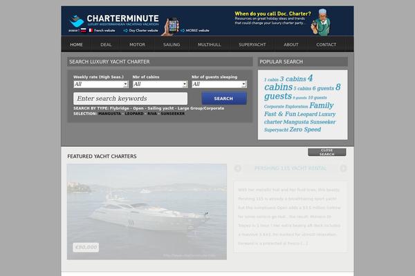 charterminute.com site used Listings