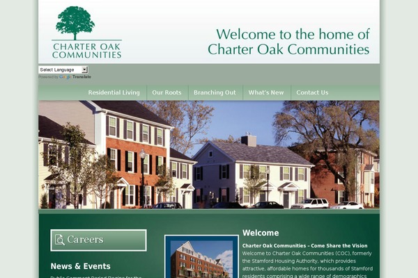 charteroakcommunities.org site used Crucial