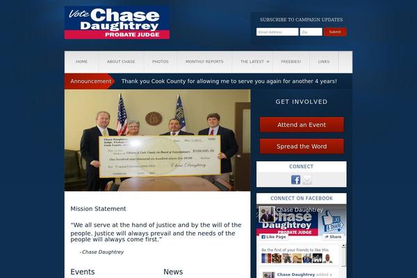 chasedaughtrey.com site used Victory