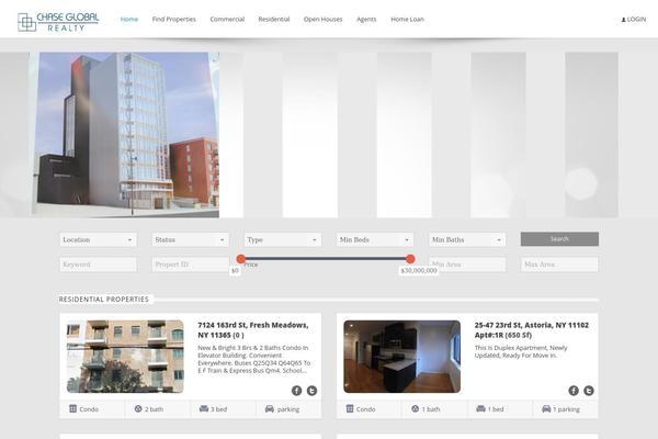 Javo-house theme site design template sample