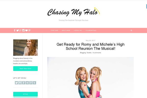 chasingmyhalo.com site used Hikari-child