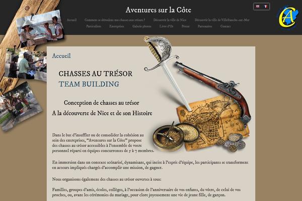 chasse-tresor.fr site used Superhero