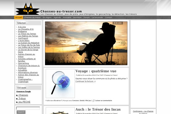 chasses-au-tresor.com site used Jarida