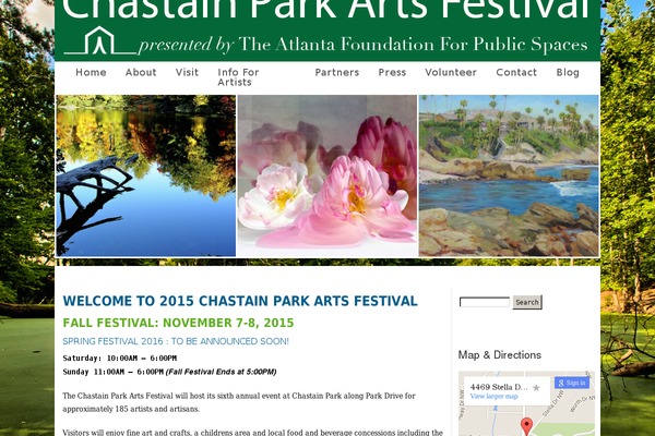 chastainparkartsfestival.com site used ProPhoto 5