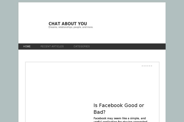chataboutyou.com site used Genesis-skins