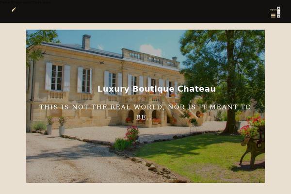 chateau-bavolier.com site used Luxor-theme