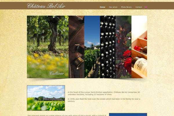 chateau-belair.com site used Belair