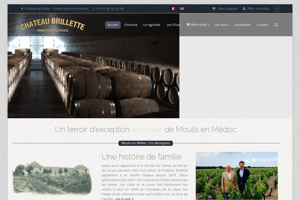 The7 theme site design template sample