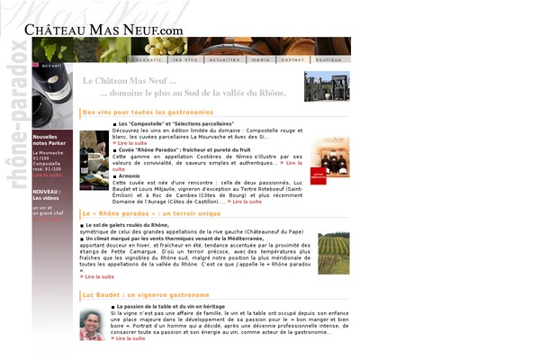 chateau-mas-neuf.com site used Masneuf