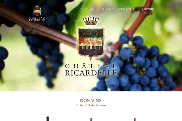 chateau-ricardelle.com site used Ricardelle_theme