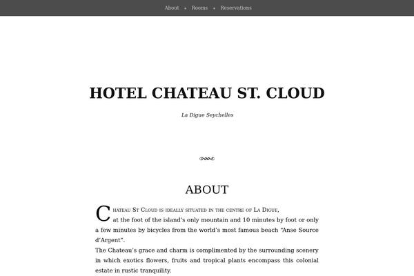 chateau-stcloud.com site used Book Lite