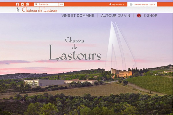 chateaudelastours.com site used Lastour