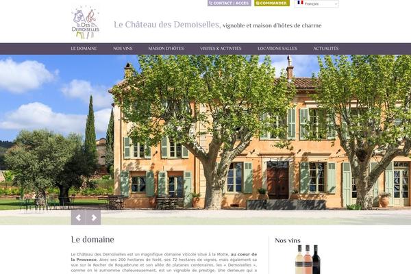 chateaudesdemoiselles.com site used Theme1941