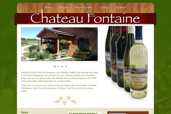 chateaufontaine.com site used Chateau-fontaine