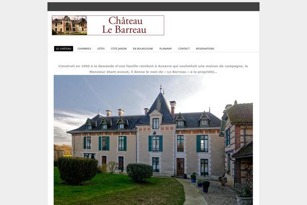 chateaulebarreau.com site used Bota
