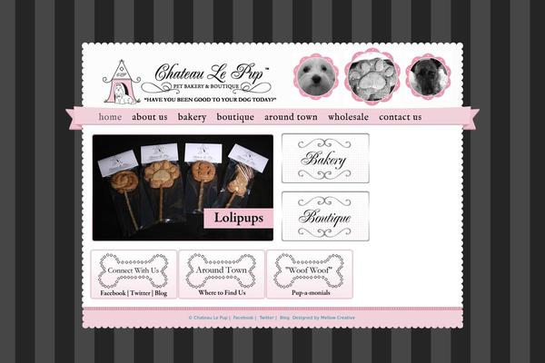 chateaulepup.com site used Cute_sweet