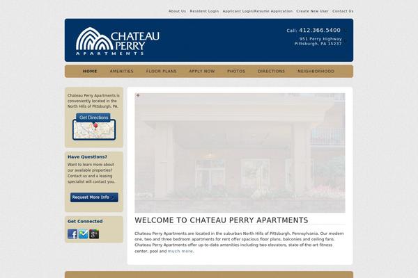 chateauperryapts.com site used Siara-management