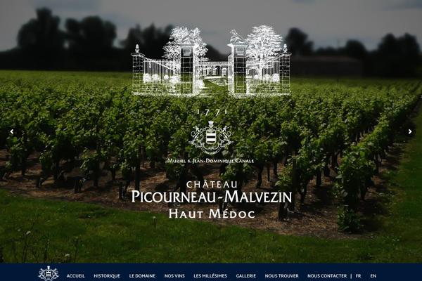 chateaupicourneaumalvezin.com site used Chateaupm-child