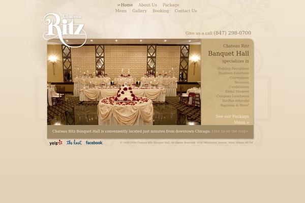 chateauritz.com site used Chateauritz