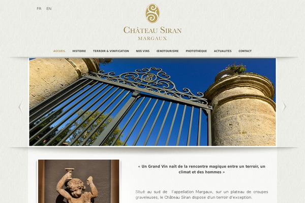 chateausiran.com site used Thelma-child