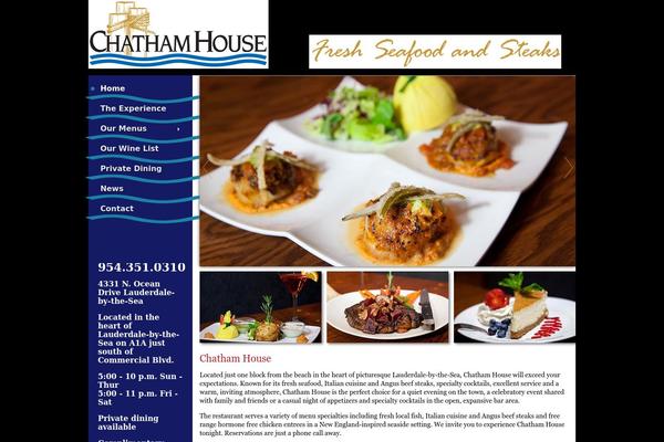chathamhouserestaurant.com site used Chatham-house