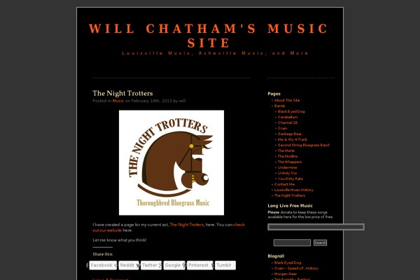 Black-LetterHead theme site design template sample