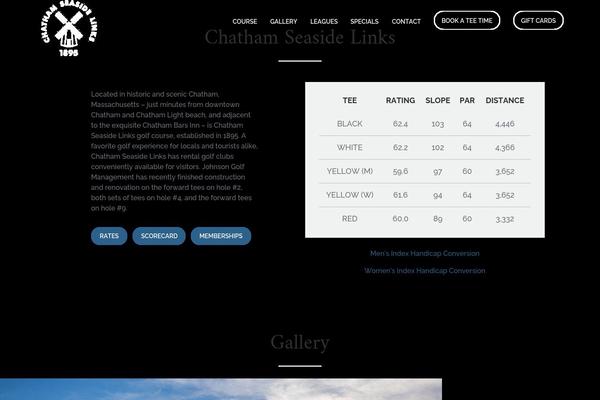 chathamseasidelinks.com site used Johnsongolf