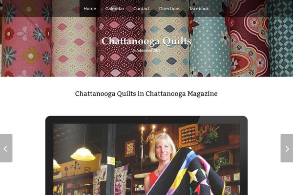 chattanoogaquilts.com site used The One Pager