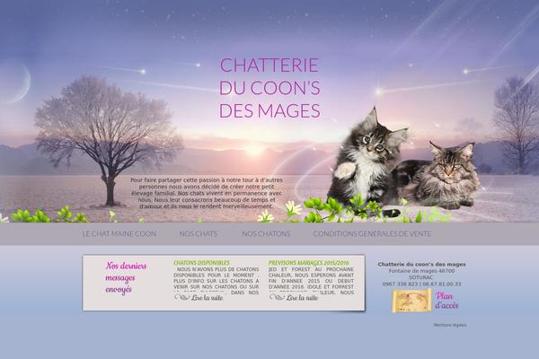chatterie-ducoonsdesmages.com site used Theme1518