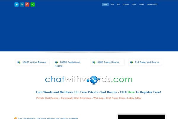 chatwithwords.com site used Cww