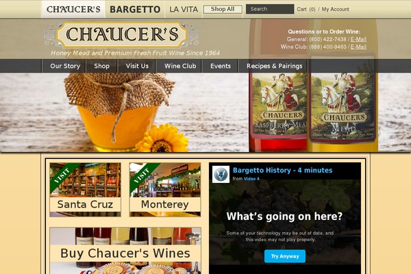 chaucerswine.com site used Bargetto