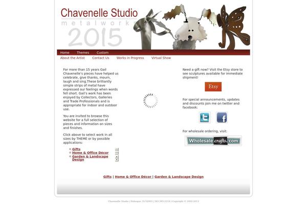 chavenellestudio.com site used Chavenelle