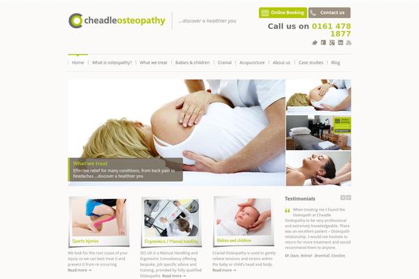 cheadleosteopathy.co.uk site used Beatymind