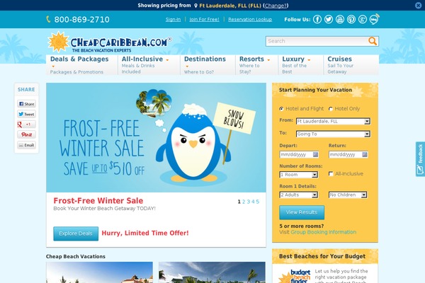 Arcadia website example screenshot