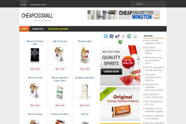 cheapcigsmall.com site used Notion