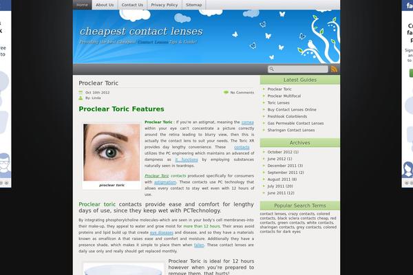 cheapestcontactlense-s.com site used iCandy
