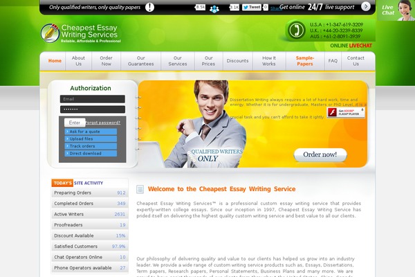 cheapestessaywritingservices.com site used Cheapestessaywritingservices
