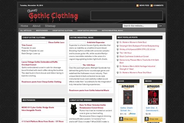 cheapgothicclothing.net site used Gothicclothing