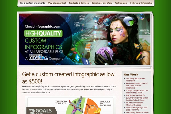 Storefront theme site design template sample