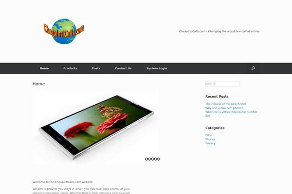 cheapintlcalls.com site used Vantage