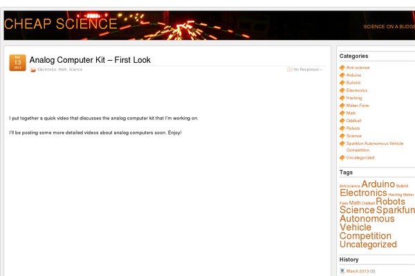 Suffusion theme site design template sample