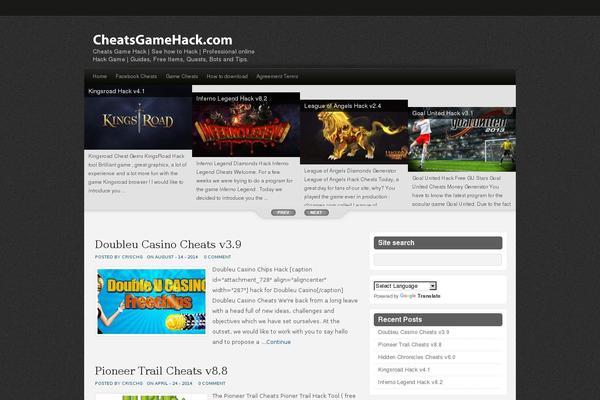 cheatsgamehack.com site used Covenant