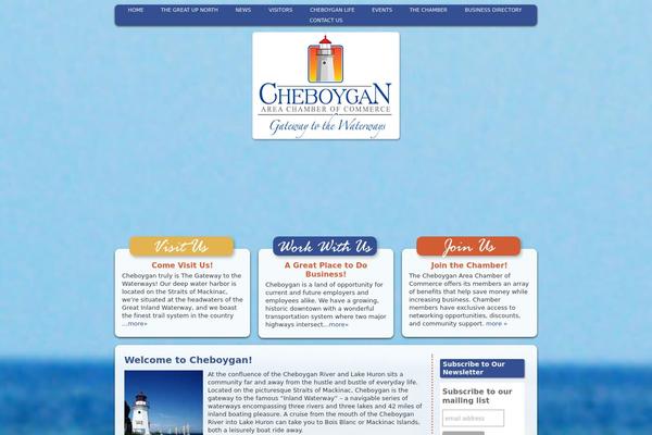 Chamber theme site design template sample