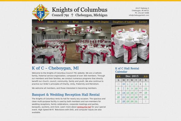 cheboygankofc.com site used Kofc