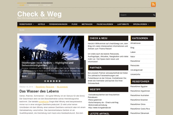 check-und-weg.com site used Navi