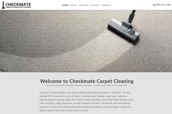 checkmatecarpetcleaning.com site used Luminescence Lite