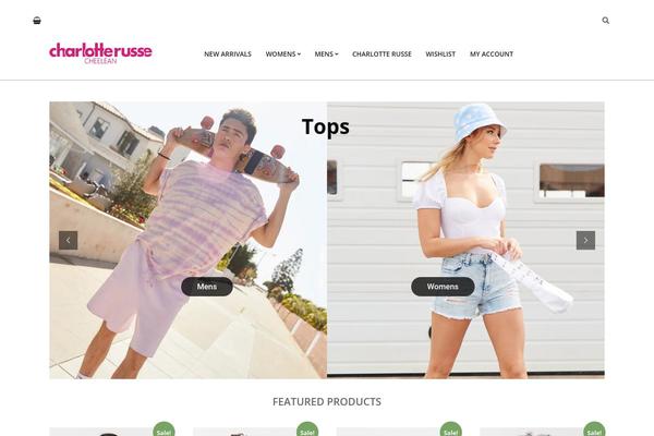 Unos theme site design template sample