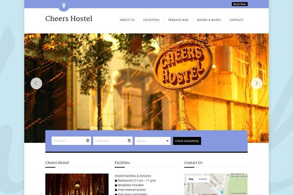 Soho Hotel theme site design template sample