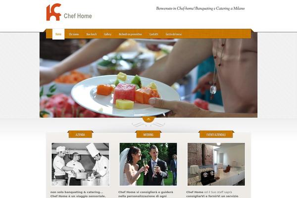 The Restaurant theme site design template sample